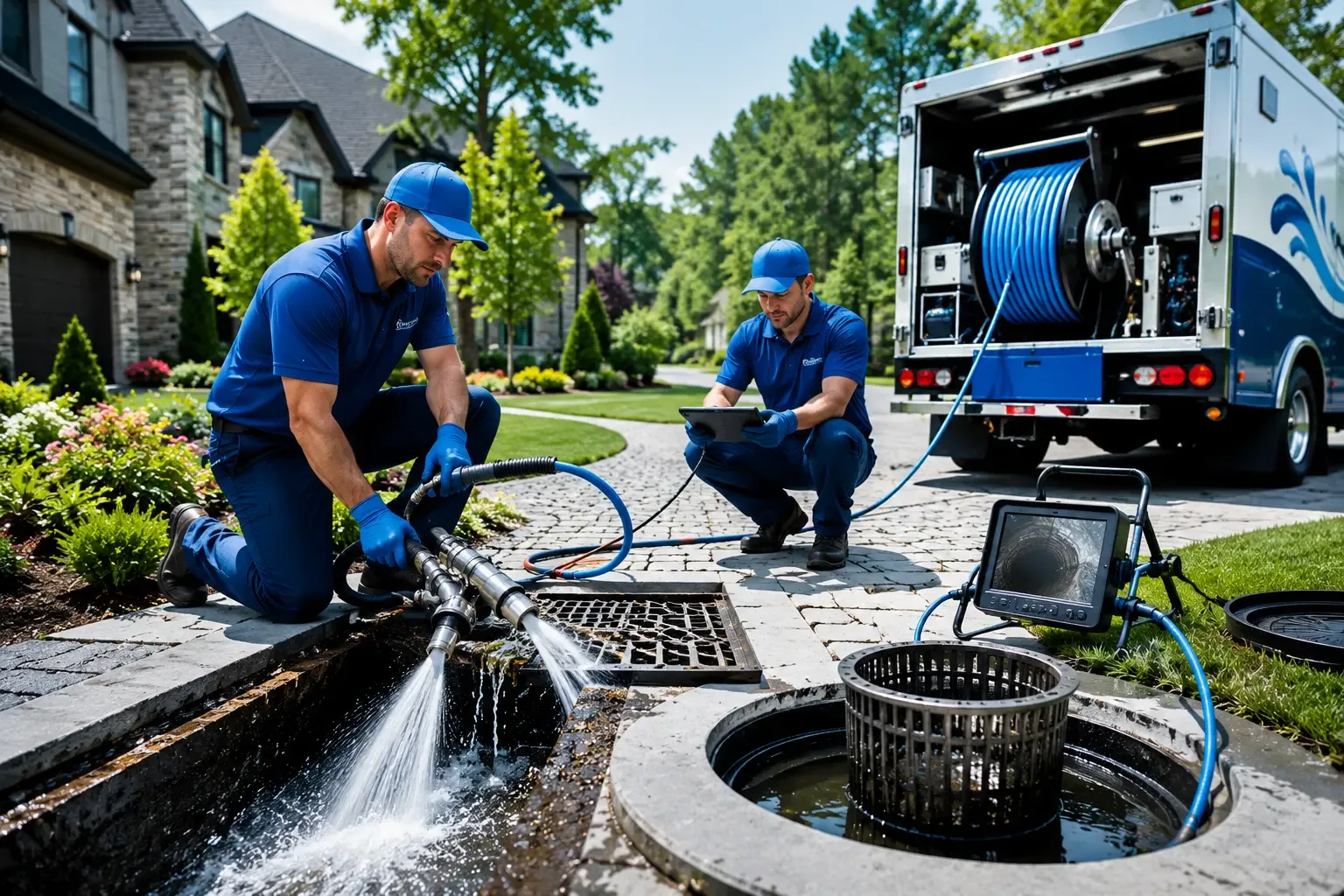 Local outdoor drain cleaning professionals in Woodbridge, CA